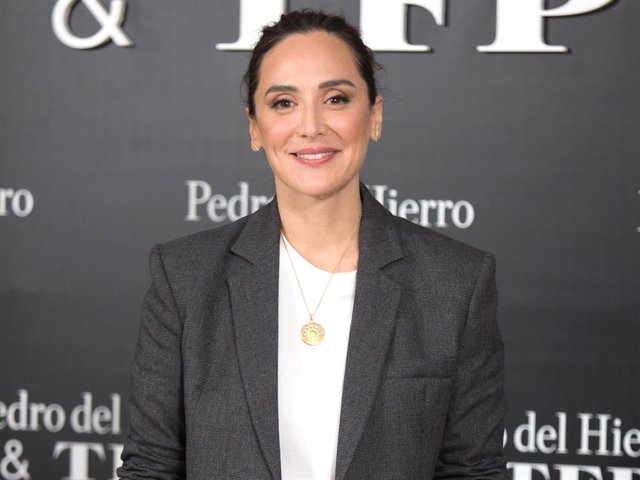 Tamara Falcó en la presentación de su nueva colección TFP para Pedro del Hierro