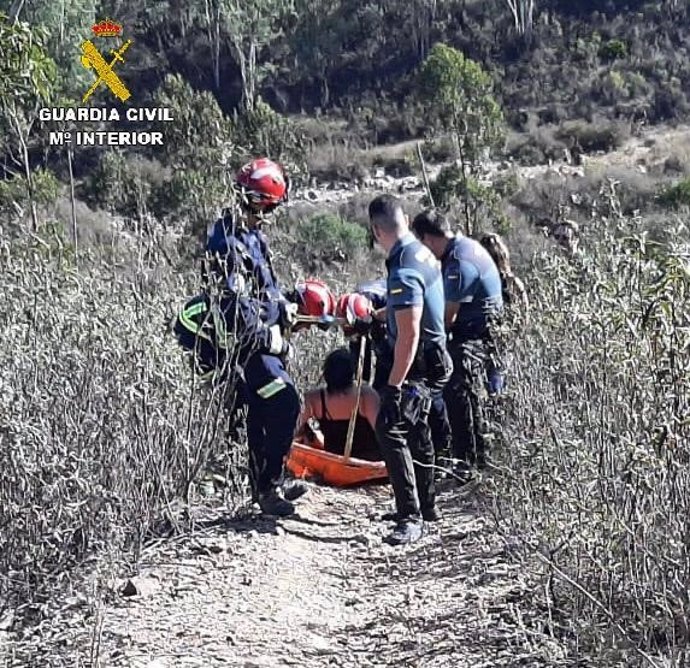 Rescatada una senderista tras sufrir una caída en un paraje de Valverde del Camino (Huelva).