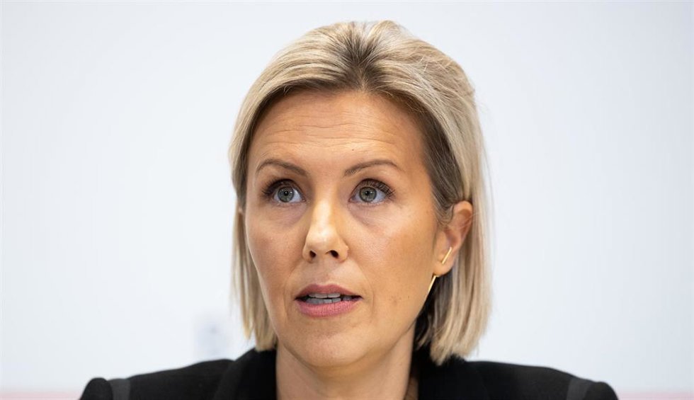 Archivo - La ministra de Defensa de Bélgica, Ludivine Dedonder
