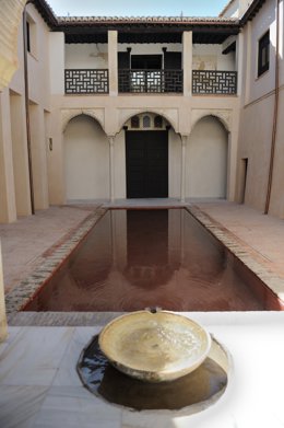 Archivo - Interior de la Casa Zafra de Granada 