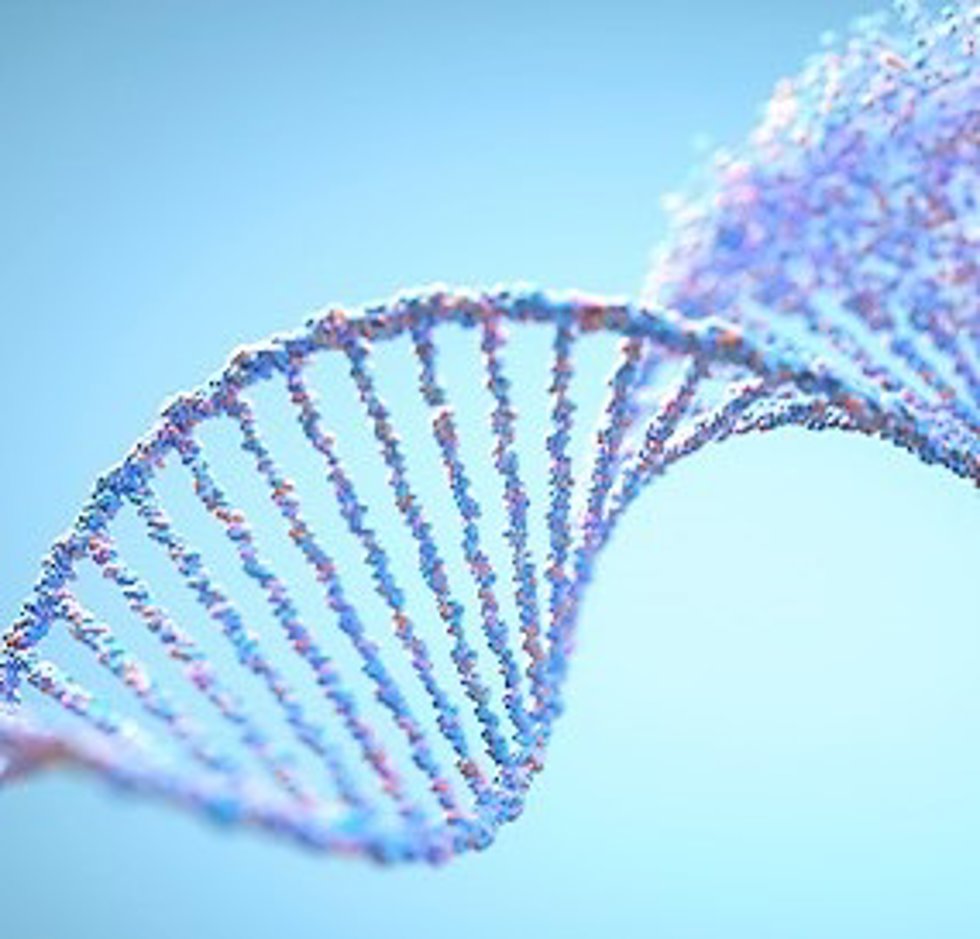 Mutación genética en cáncer.