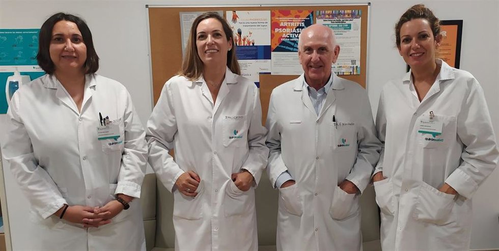 Equipo de Reumatología Avanzada del Quirónsalud Sagrado Corazón.