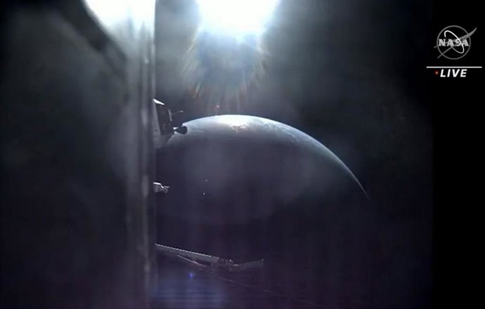 Imagen de la Tierra desde Artemis I