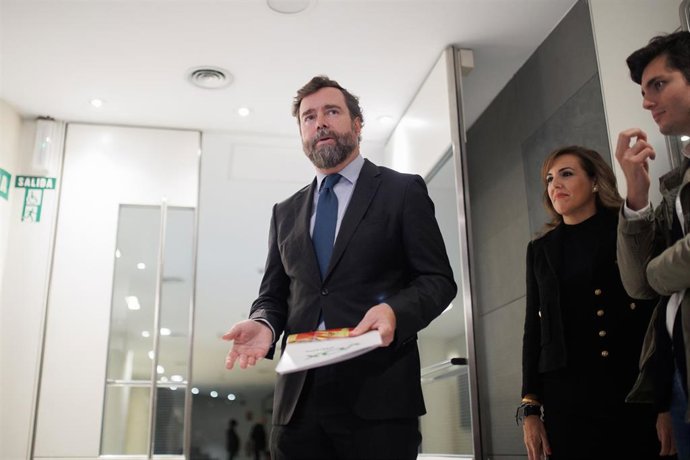 El portavoz parlamentario de Vox, Iván Espinosa de los Monteros.