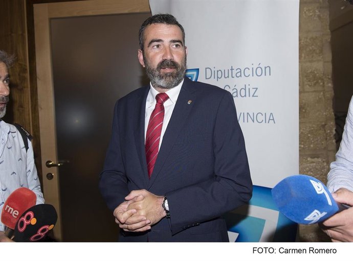 Archivo - El diputado provincial, Javier Pizarro
