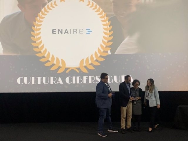 Enaire gana el Premio al Programa de Formación Cultura Cibersegura.