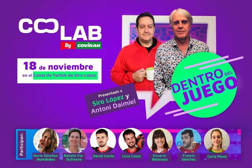 Siro López y Antoni Daimiel protagonizan el 1 Coolab de Covirán