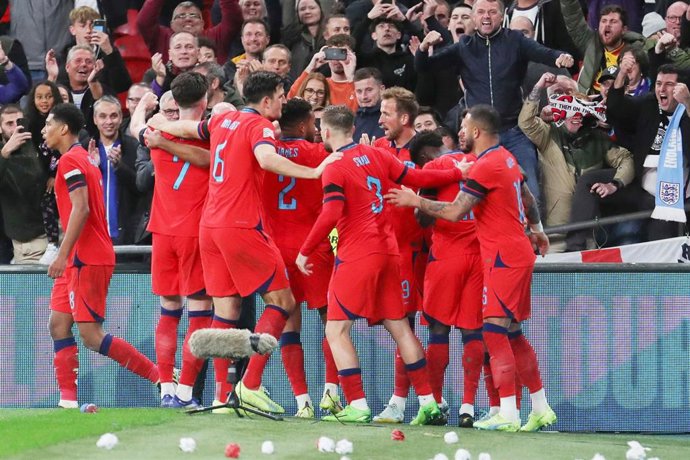 Archivo - Selección Inglaterra de fútbol