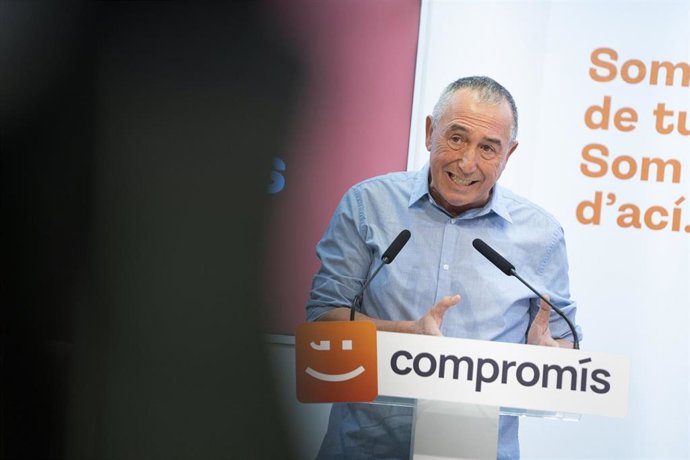 El diputado de la coalición valencianista en el Congreso, Joan Baldoví.