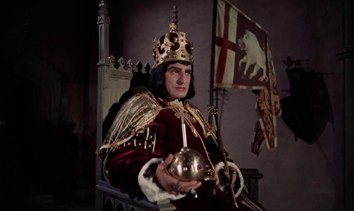 Fotograma de la película 'Ricardo III' de Lawrence Olivier, que se proyectará este viernes en el Teatro Cánovas de Málaga