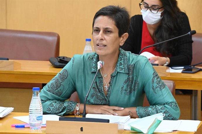 Archivo - La consejera de Hacienda, Kissy Chandiramani