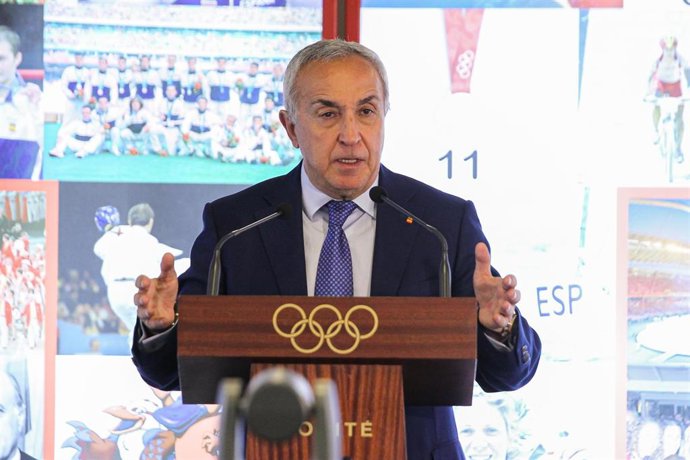 Archivo - El presidente del COE, Alejandro Blanco, clausurará el I Congreso Internacional de Periodismo Olímpico organizado por el COE.