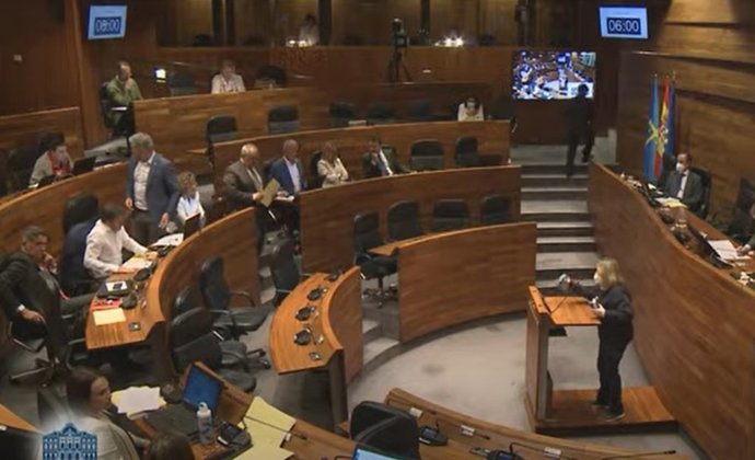 Archivo - Pleno de la Junta General