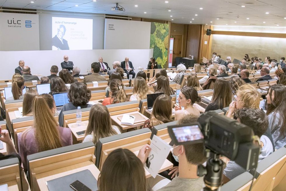 Acto de homenaje al Dr. Jordi Cervós, un año después de su defunción