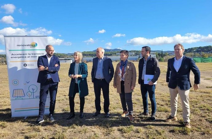 Visita al polígono ambiental de Can Cabanes, en Granollers (Barcelona).