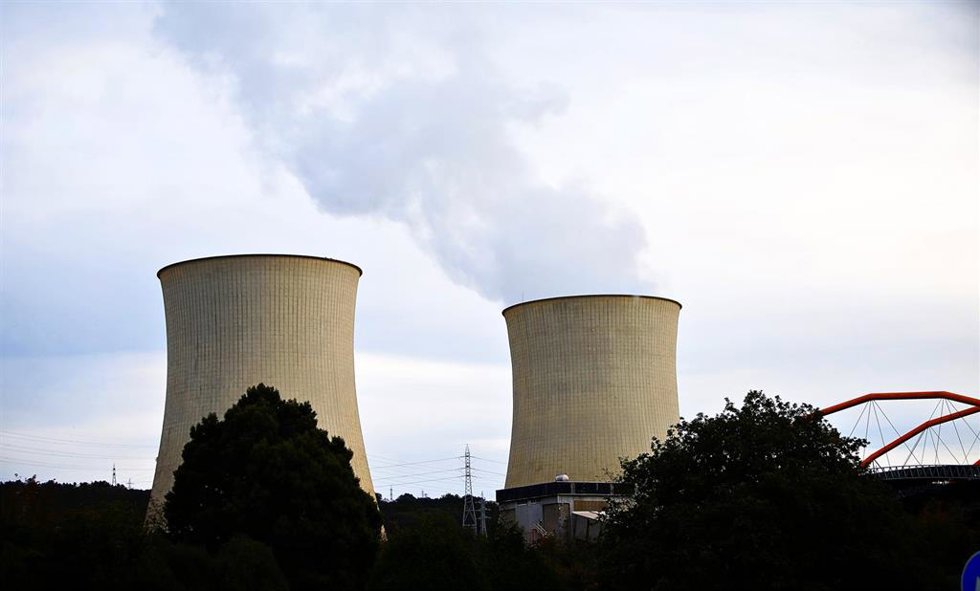 Endesa reactiva su central térmica de As Pontes, a 2 de noviembre de 2022, en As Pontes, A Coruña, Galicia (España). Endesa ha puesto en marcha uno de los dos grupos disponibles de la central, y el segundo está en proceso de revisión para reactivarlo en