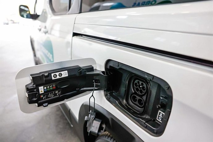 Un vehículo eléctrico