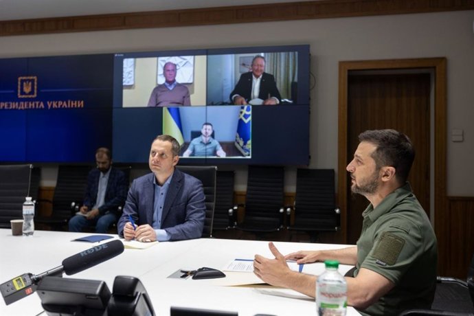 Ukrainian President Volodymyr Zelenskyy and Dr. Andrew Forrest announce investment in Ukraine Green Growth Initiative