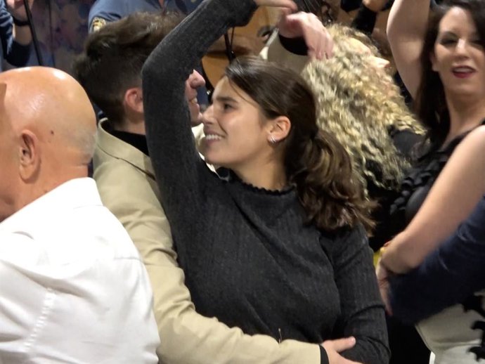 Cayetana Rivera, en la cena solidaria de los toreros a beneficio de la ONG Nuevo Futuro