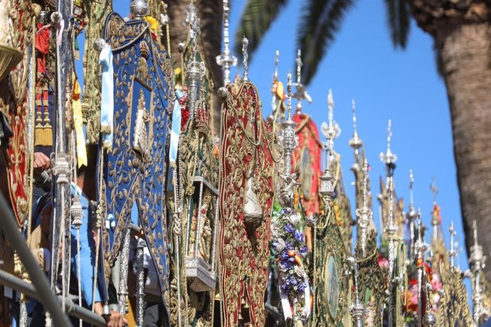 Simpecados de las hermandades filiales del Rocío.