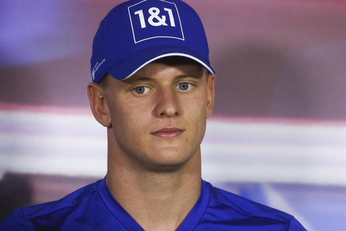 Archivo - El piloto alemán de Fórmula 1 Mick Schumacher, en su etapa en Haas F1 Team