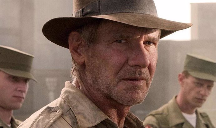 Archivo - Harrison Ford interpretando a Indiana Jones