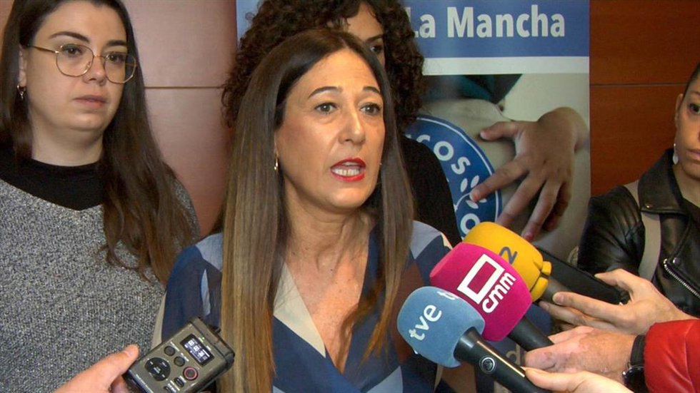 La directora del Instituto de la Mujer, Pilar Callado, en una jornada de Médicos del Mundo.