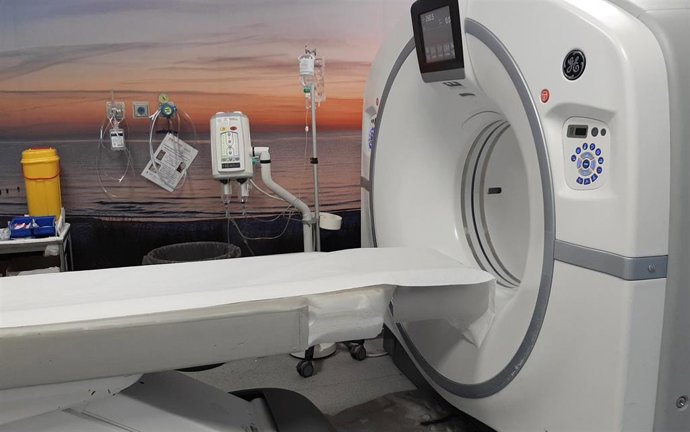 Imagen del TAC que se instalará en el Hospital Infanta Elena de Huelva.