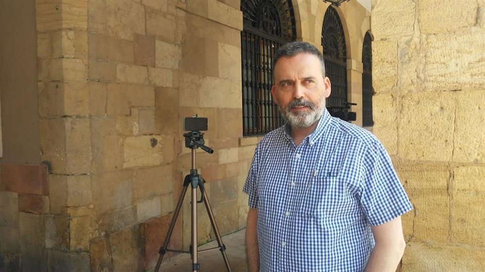 Archivo - El concejal del Grupo Municipal Socialista en el Ayuntamiento de Oviedo, Ricardo Fernández.