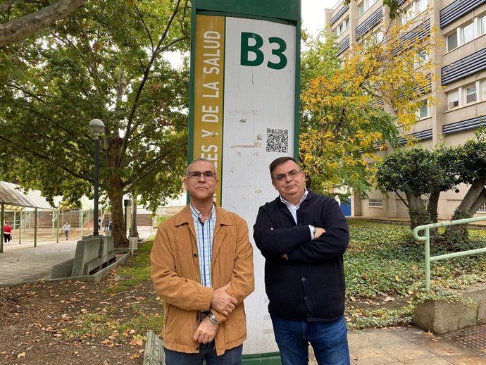 Pedro Luis Pancorbo y Francisco Pedro García.