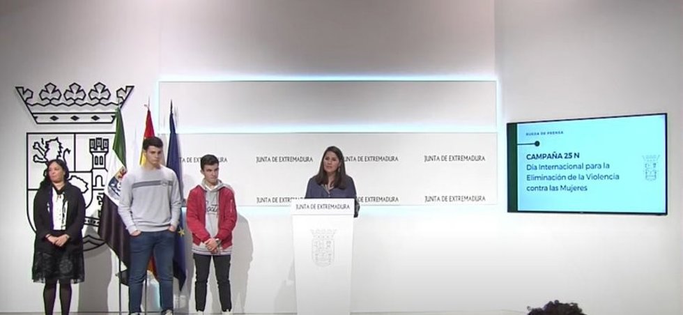 Presentación de la campaña de la Junta 25N por el Día Internacional para la Eliminación de la Violencia contra la Mujeres.