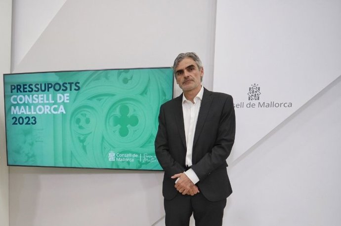 El conseller de Hacienda y Función Pública del Consell de Mallorca, Josep Lluís Colom.