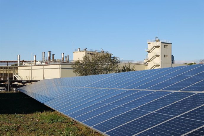 Parque solar fotovoltaico en Reus (Tarragona)