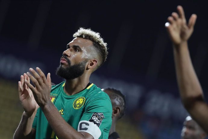 Archivo - Eric Maxim Choupo-Moting con Camerún