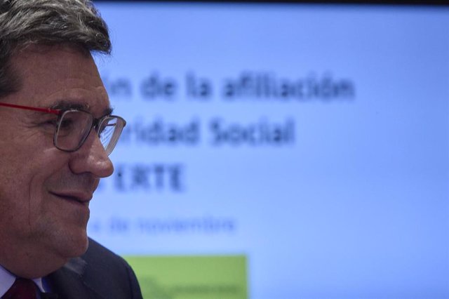 El ministro de Inclusión, Seguridad Social y Migraciones, José Luis Escrivá