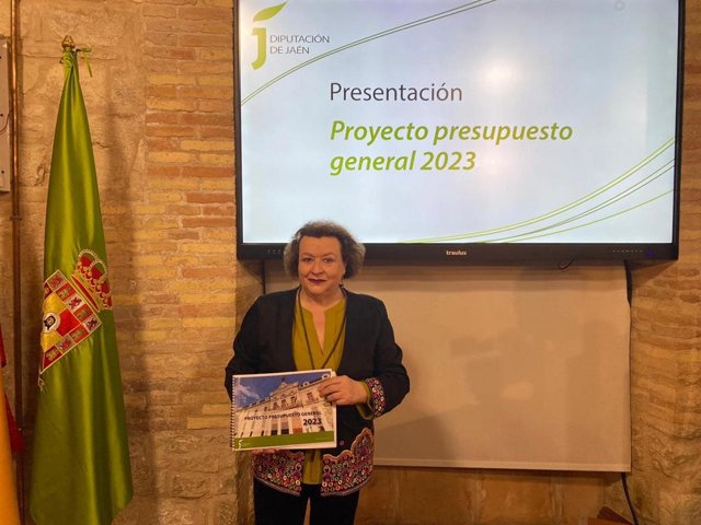 Pilar Parra presenta el proyecto de presupuesto para 2023.