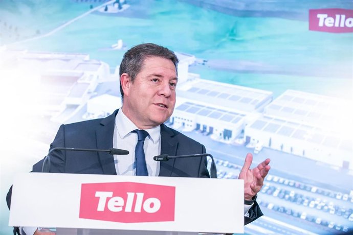 El presidente de C-LM, Emiliano García-Page, en Totanés