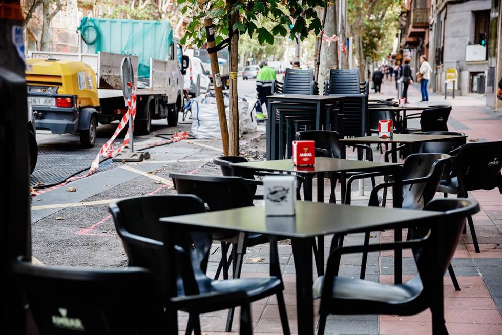 Terraza de un bar