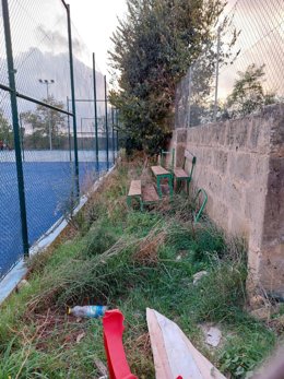 Instalaciones deportivas en Consell.