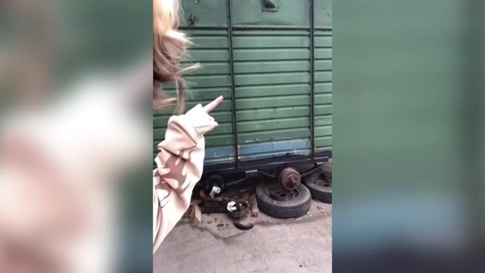 Esta estudiante ha transformado un antiguo carro de caballos en una panadería ambulante