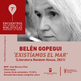 El Ayuntamiento De Málaga Informa: La Narrativa De Belén Gopegui Presente En Los Encuentros Con Autores En Las Bibliotecas
