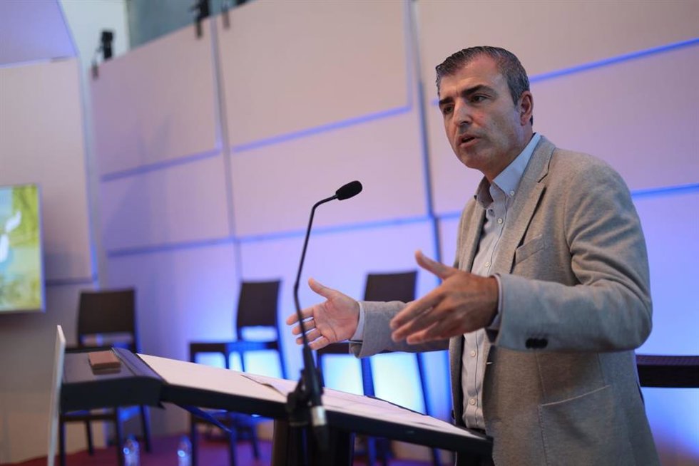El presidente del PP de Canarias, Manuel Domínguez