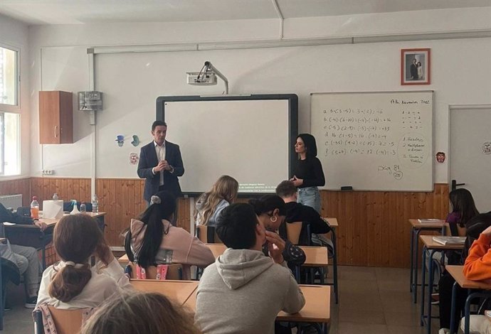 Taller impartido en el IES Martín García Ramos de Albox (Almería).