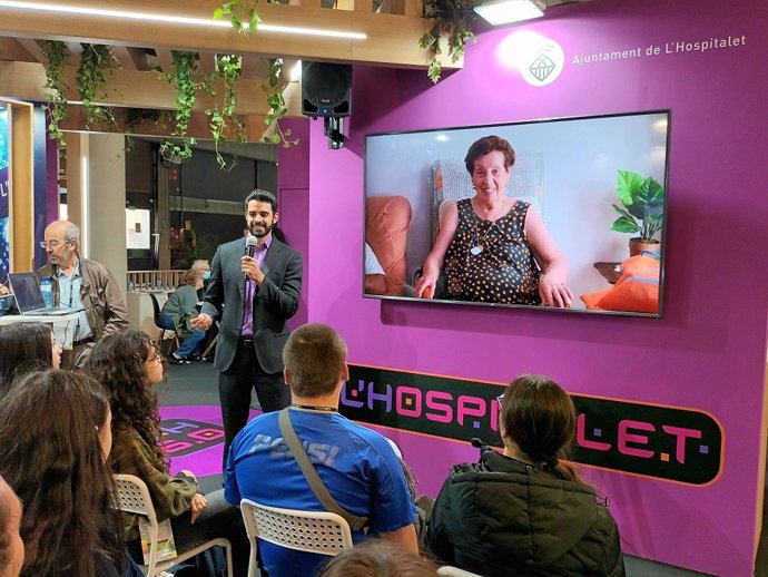L'Hospitalet (Barcelona) exhibe en el Smart City Expo el resultado de dos proyectos para mejorar la calidad de vida de las personas mayores.