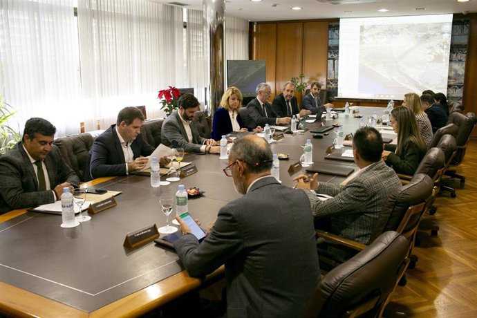 Sesión del Consejo de Administración del Puerto de Huelva.