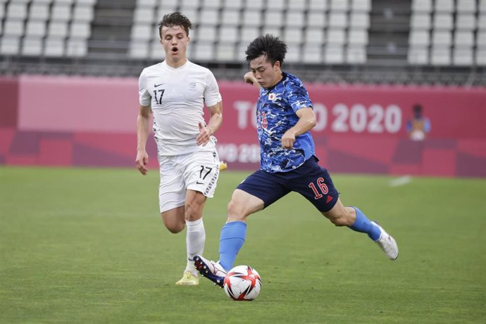 Archivo - Yuiki Soma, autor del 1-0 en el amistoso entre Japón y Canadá