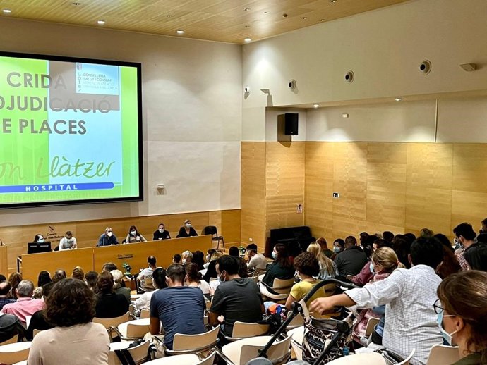 Acto en el Hospital Son Llátzer.