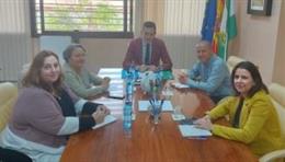 Reunión de UGT-A con el viceconsejero de Inclusión Social, Juventud, Familias e Igualdad, José Repiso, para abordar la situación actual del servicio de ayuda a domicilio