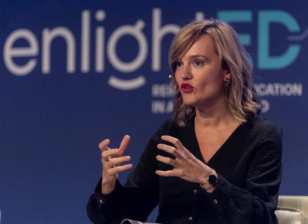 La ministra de Educación y Formación Profesional, Pilar Alegría