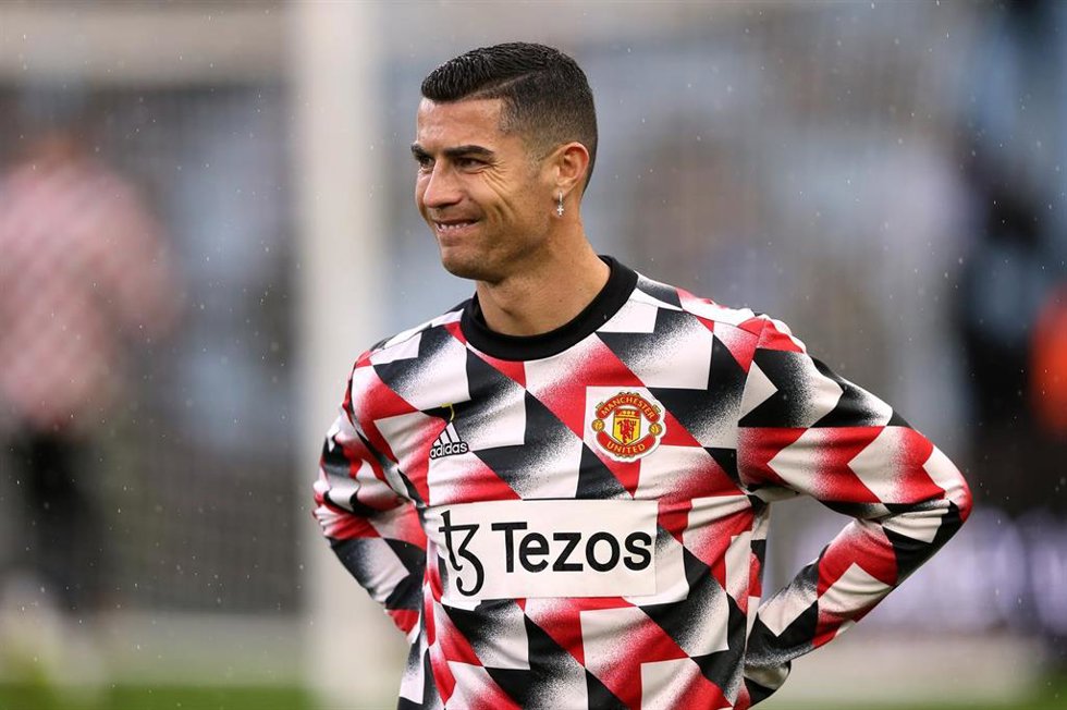 El jugador del Manchester United Cristiano Ronaldo